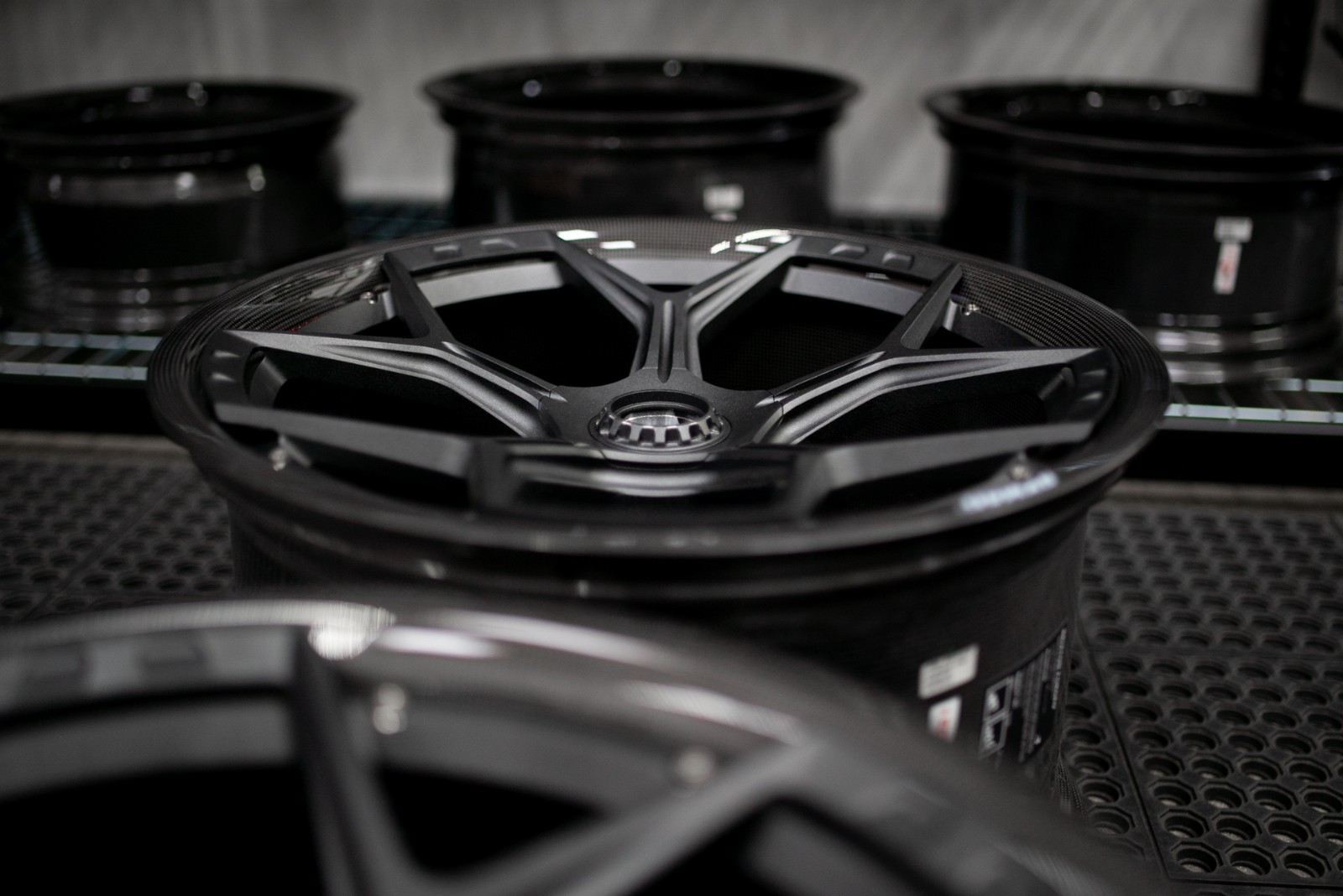 Lamborghini Revuelto Dymag Carbon Fiber Wheels - Brixton Forged - MW05 Carbon+