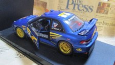  AUTOart 1/18 1999 Subaru Impreza WRC No 5 Rally Monte Carlo Burns Reid Blue 