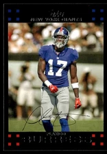2007 Topps Plaxico Burress New York Giants #165