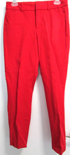 Womens size 6 Red Dress Pants PIXIE Highrise Secret Slim by OLD NAVY