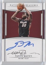 2018-19 Panini National Treasures Rookie Auto 46/99 Yante Maten #160 Auto a0s