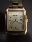 SEIKO Tank Quartz Rare Vintage Watch Used V782-5070 See Pictures