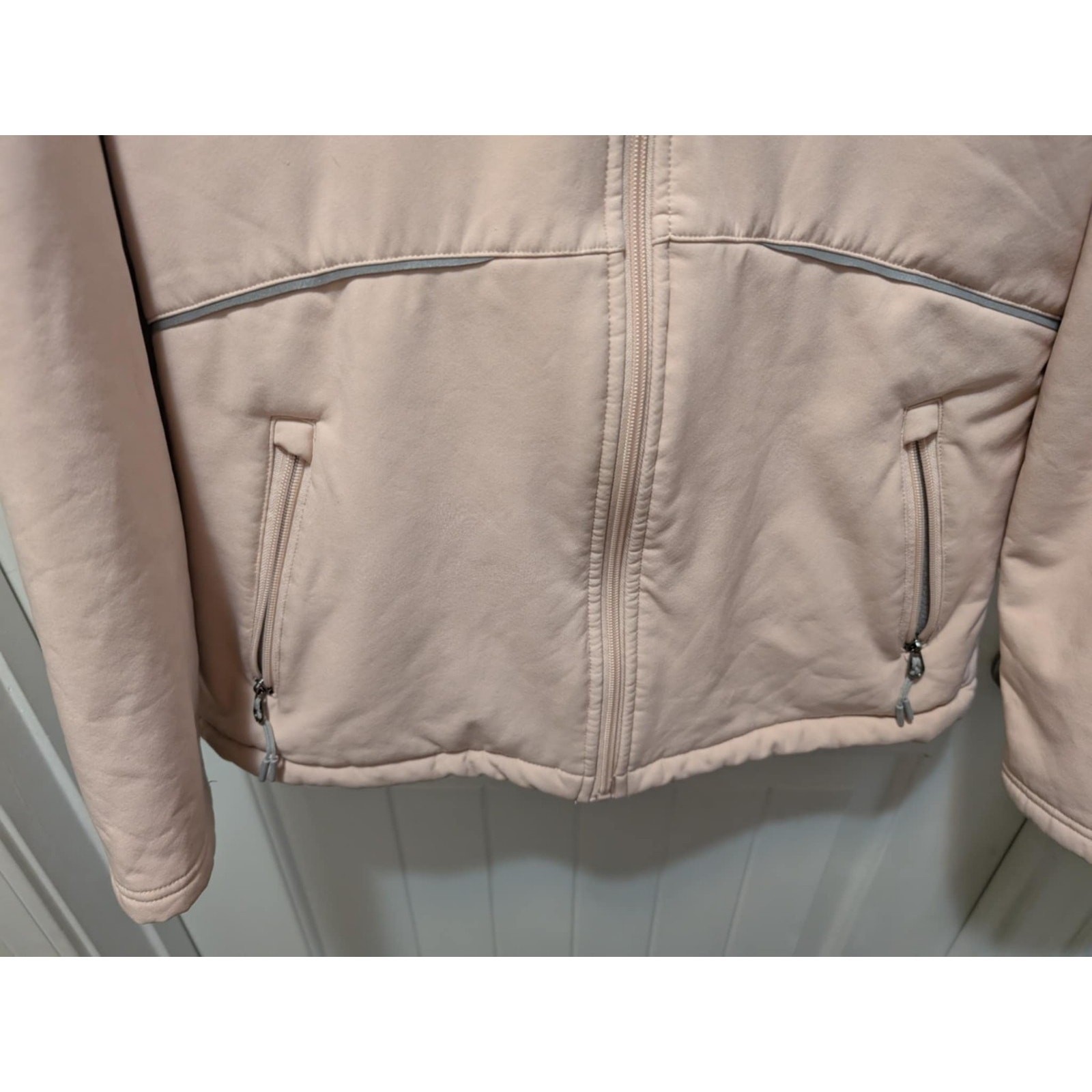 New Balance Softshell Athletic Jacket Light Pink … - image 5