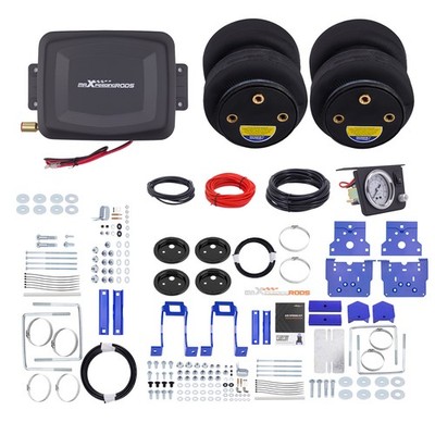 Air Spring Tow Assist & Compressor Kit For Ford F250 F350 SRW DRW 05-10 5000 lbs