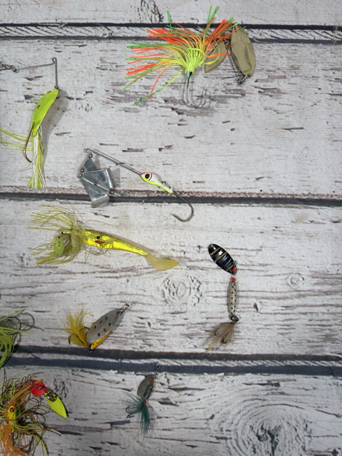 Spinner Chatterbait Buzzbait Super 5 Vibrax Lucky Strike Fishing Lure Bait Lot - Image 6