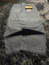 Godbody Jnco Style Wide Leg Jeans Size 38x32 Hiphop Y2K Skater 90s