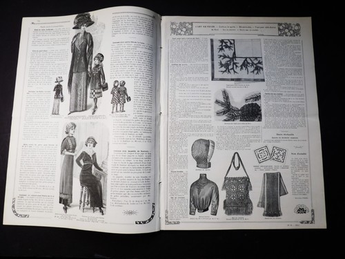 La Mode Illustree-Journal De La Famille-12 November 1911, No.46, French Fashion. - Picture 3 of 9