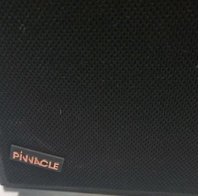 Pinnacle Model # AC 500 Single Bookshelf Loudspeaker 8 Ohm Black TESTED!