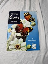 Vintage How to Paint Exotic Butterflies and Moths by Ralph S. Coventry
