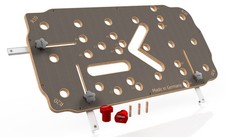 MaKoen MFT Schablone 3.0 Frässchablone 96mm Lochraster 3x6 - Radien - Langlöcher