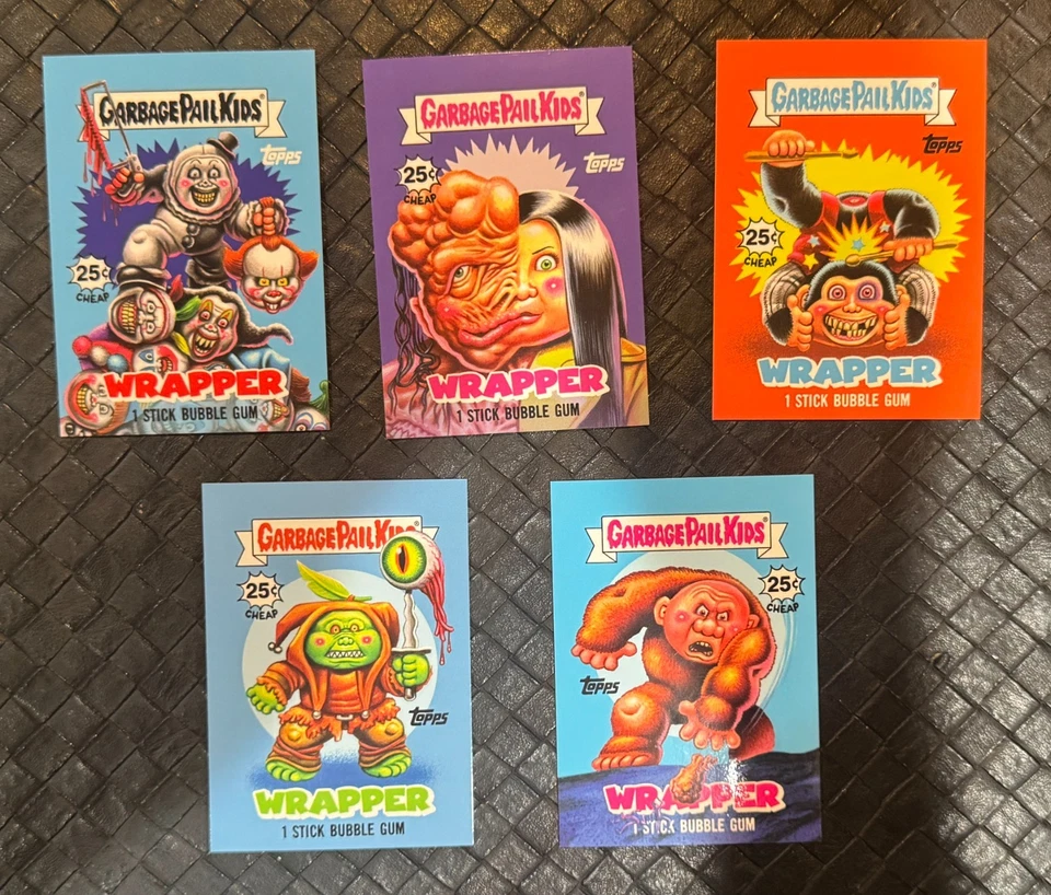 Cubo de basura WRAPPER 2025 Kids Oh the Horror-ible completa tu conjunto GPK U Pick Foto 2 de 4