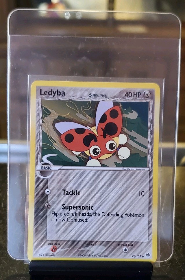 Ledyba (Delta Species) 53/101 Dragon Frontiers Pokémon TCG Card English