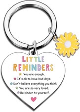 Little Reminders Keychain Mental Health  For Women Encouragement Gifts For Women