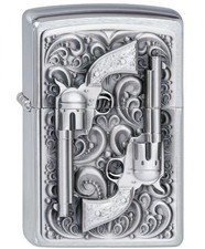 ZIPPO - BENZIN - FEUERZEUG - REVOLVER 2001654 - NEU!