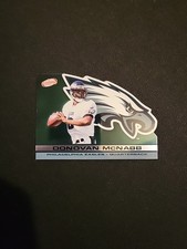 2001 Atomic Prism Donovan McNabb #109 Die Cut Philadelphia Eagles 