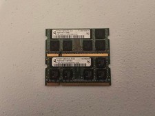 (2GB Kit) Qimonda 1GB PC2-5300S DDR2 SODIMM H...