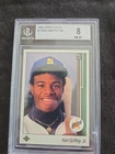 1989 Upper Deck - Star Rookie Ken Griffey Jr #1 (RC) BGS 8