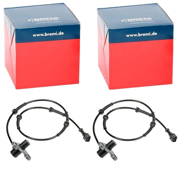 2X Bremi ABS-SENSOREN Hinten Passend FÜR Mitsubishi Carisma Space Volvo S40 V40-image