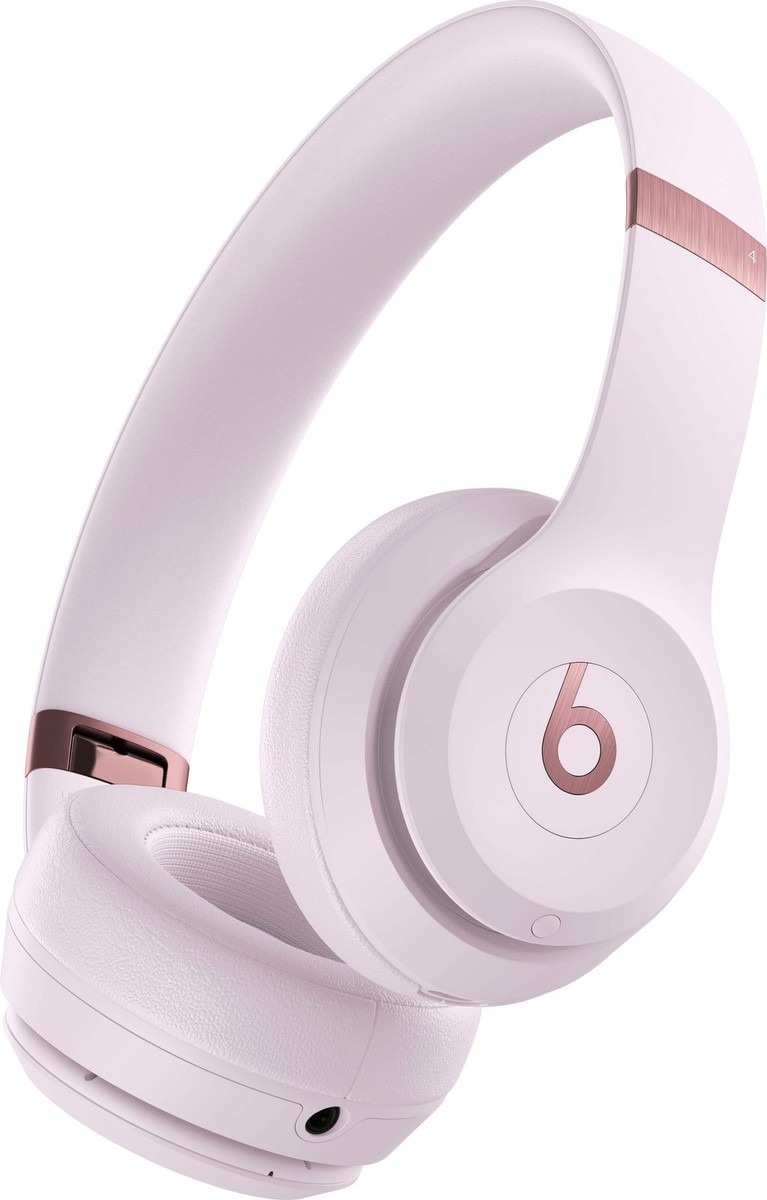 Beats - Solo 4 True Wireless On-Ear Headphones - Cloud Pink Beats - Solo 4 True Wireless On-Ear Headphones - Cloud Pink
