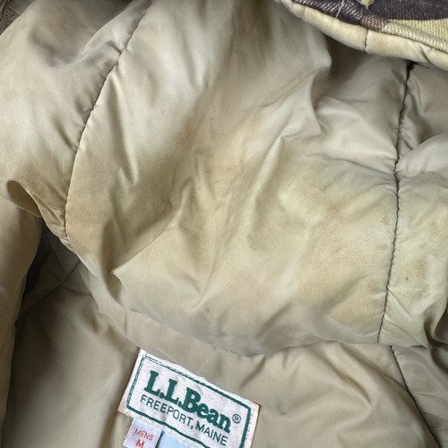 Vintage 1980s LL Bean Duck Hunting Camo Jacket Size Medium Goretex Made in USA - Picture 12 of 14