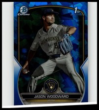 2023 1st Bowman Chrome Sapphire Jason Woodward #BDC-97 RC