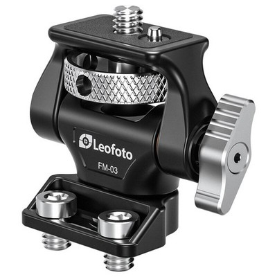 Leofoto Camera Cage Monitorhalterung FM-03 mit zwei Anschlußgewinden 1/4