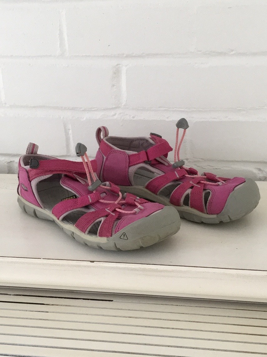 Sandali scarpe impermeabili bambina Keen taglia 4 rosa estivi acqua piscina spiaggia passeggio