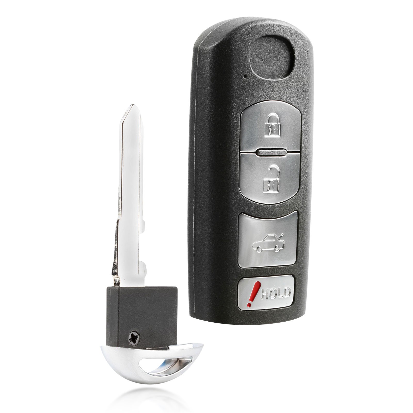 Remote 4btn Smart Key Fob For Mazda (WAZSKE13D01, WAZSKE13D02)