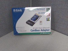 Brand New D-Link CardBus Adapter 10/100 Fast Ethernet PC Card DFE-690TXD 32 Bit