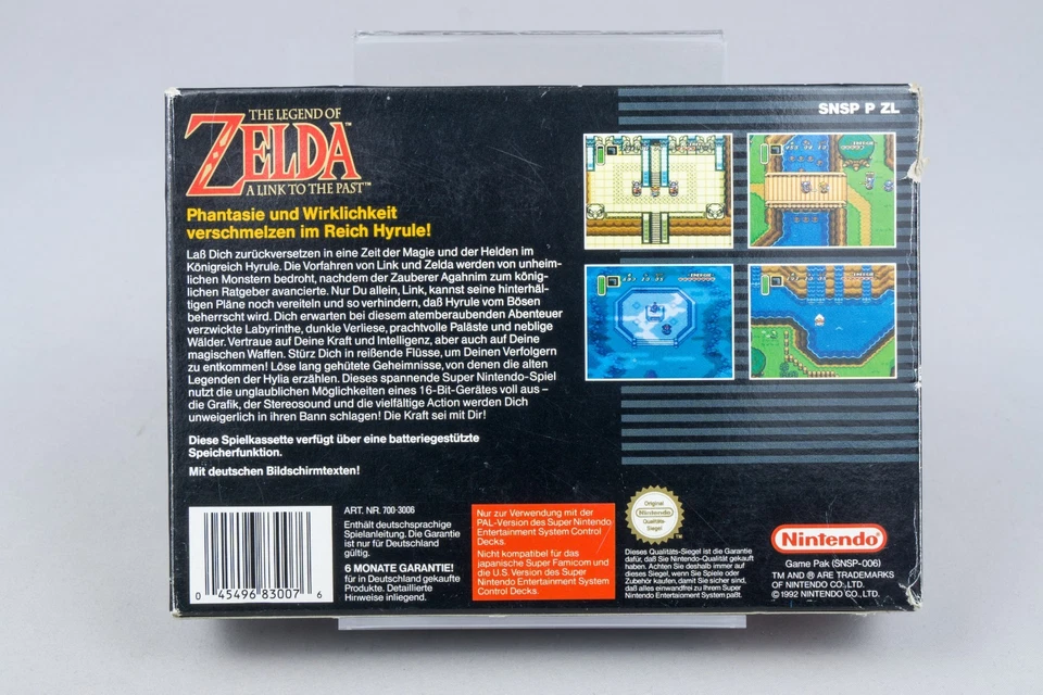 Super Nintendo *The Legend of Zelda: A Link to the Past* SNES CIB OVP ZL-NOE/FRG - Bild 4 von 4