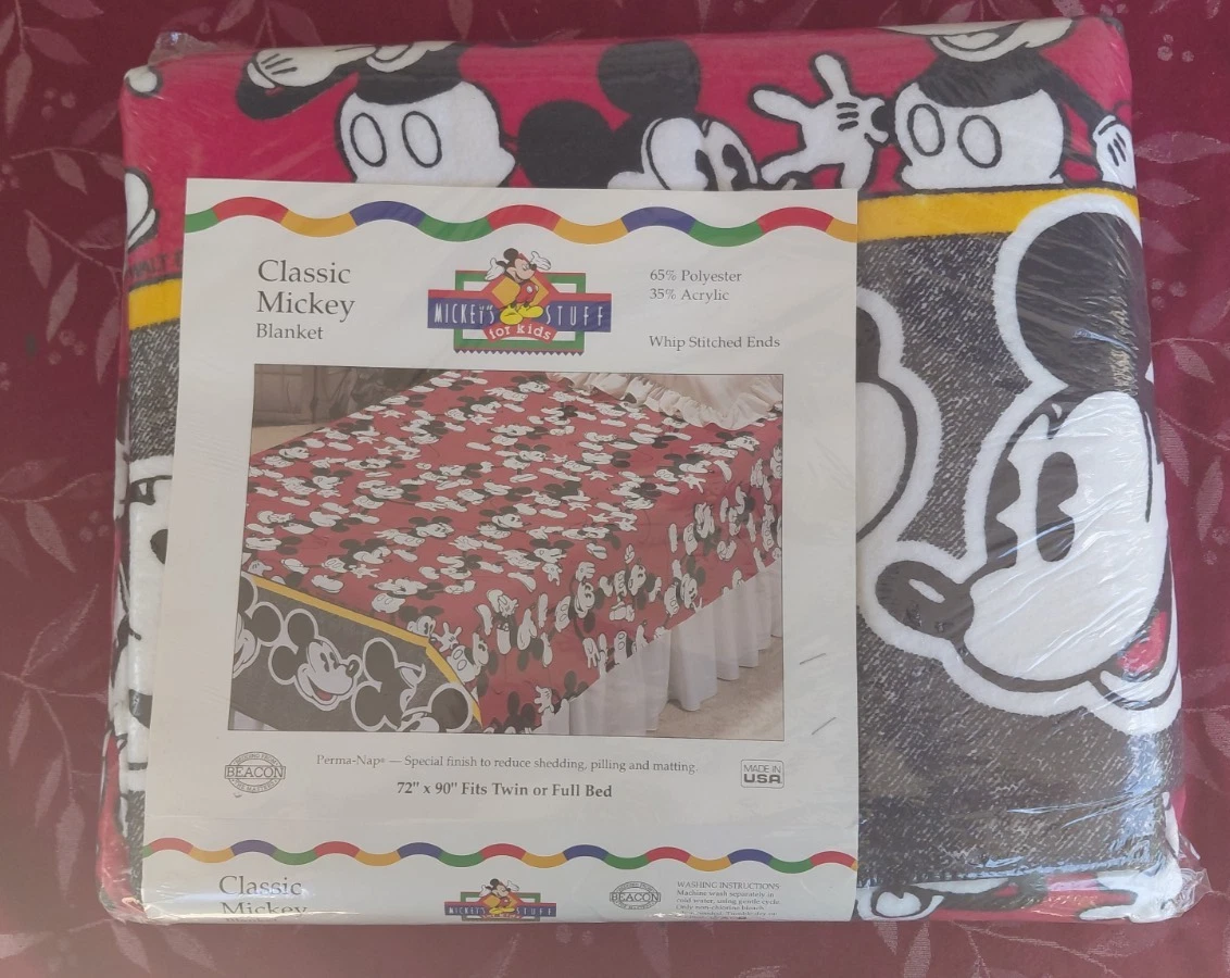 Mickey Mouse Disney Bedding 1968-Now for sale | eBay