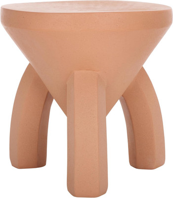 Keilani Modern Terracotta Accent Table - Fully Assembled Home Collection