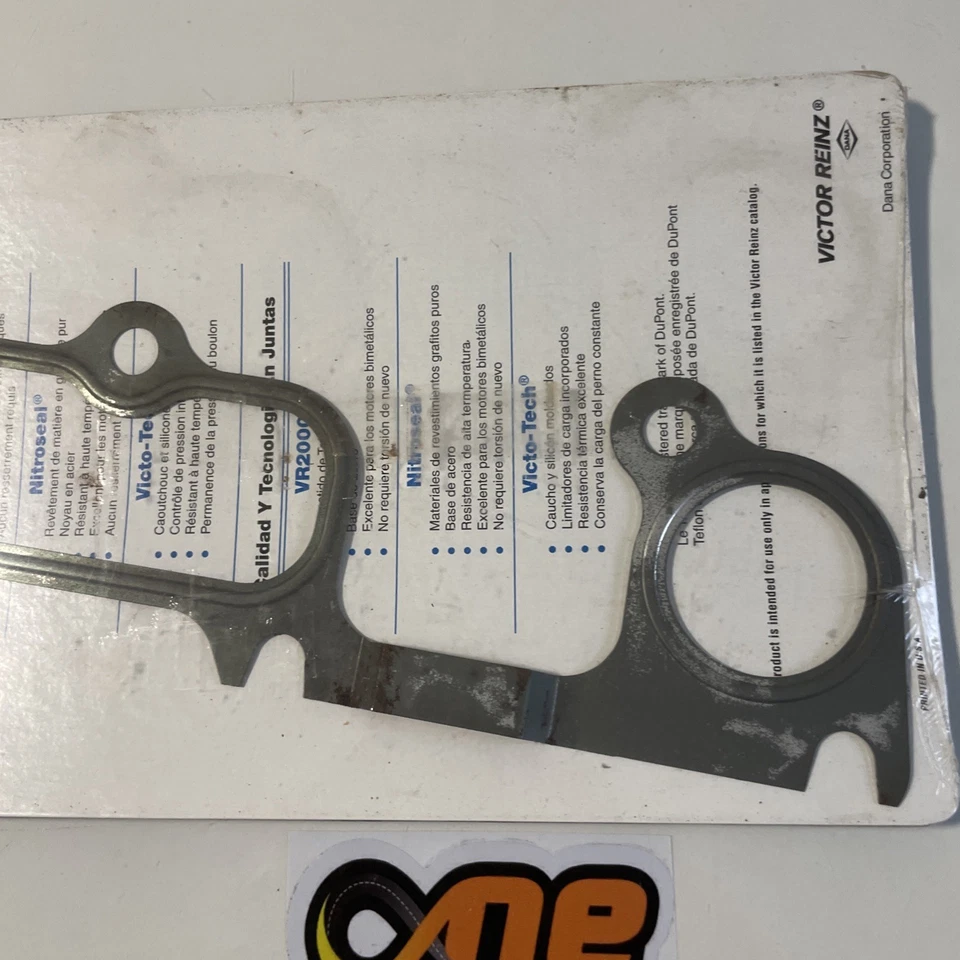 Прокладка выпускного коллектора Victor MS15433 подходит для Oldsmobile Pontiac Chevrolet GMC - Изображение 3 из 3