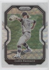 2021 Panini Prizm Tier II White Wave Prizm Chris Paddack #145 1c7