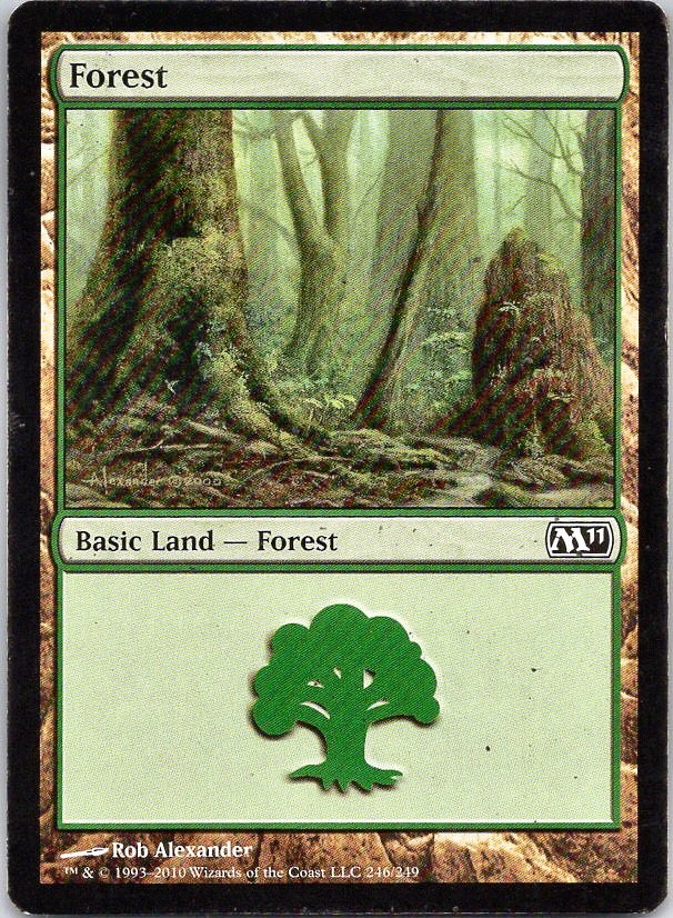 Forest - Magic 2011 (NM) 246/249 Alexander