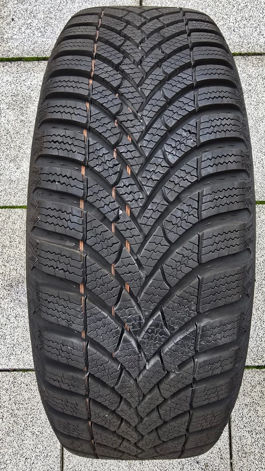 4x Semperit Speed-Grip 5 185/60 R15 Winterreifen und Opel Stahlfelgen 6Jx15 ET43 - Bild 4 von 4