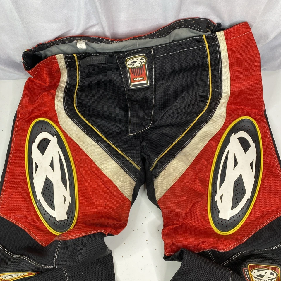 Answer Edge BMX Racing Motocross Pants Unisex Adult 44 Red - Image 3 of 4