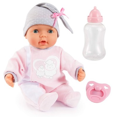 Bayer Design 93829AA My Piccolina Interactive Puppe mit Funktion, sprechend, Bab