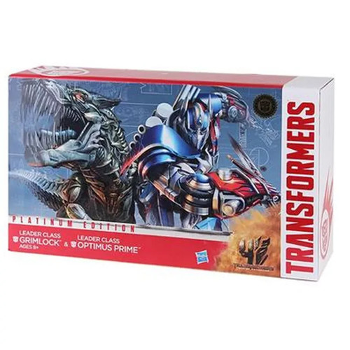 Transformers Extinction Platinum Leader Grimlock & Optimus Prime Gift Toy sale - Picture 3 of 12