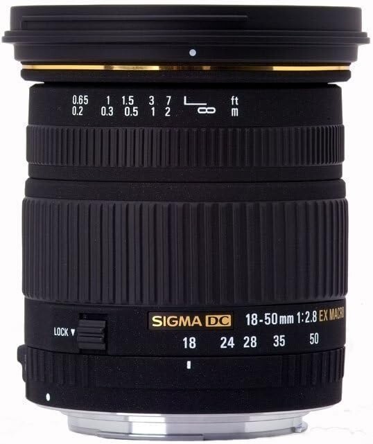 USED Sigma EX DC 18-50mm F/2.8 Zoom Lens For Nikon