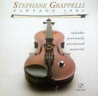 Vintage 1981 - Audio CD By Grappelli, Stephane - VERY GOOD