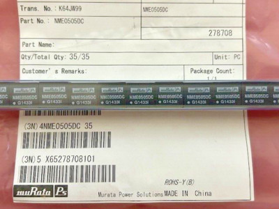 1 Stück Wandler Transducer NME0505DC - 1W -  5V Power Supplies Murata Power
