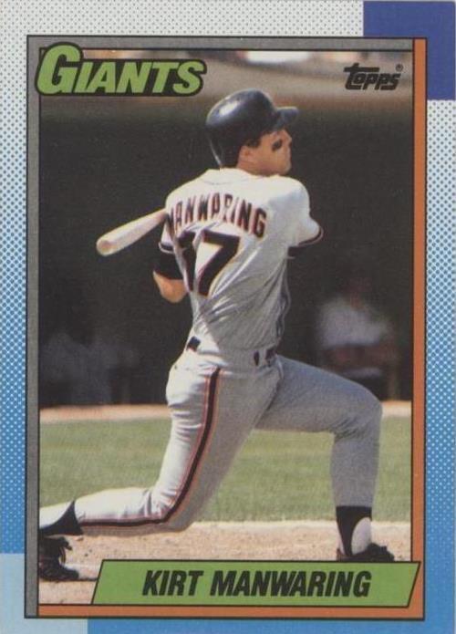 1990 Topps - Kirt Manwaring #678 - 1 of 1