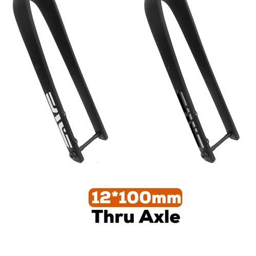 Full Carbon Fiber Gravel Road Bike Fork Disc Brake Tapered/Straight Tube - Picture 5 of 20