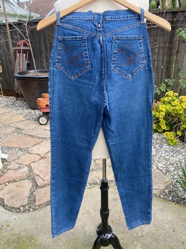 Christian Lacroix Jeans Denim Straight Mid Rise 100% Cotton Blue 28 EUC - Picture 7 of 7