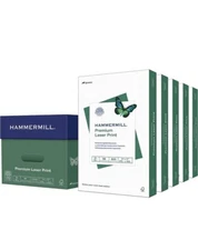 Hammermill Printer Paper, Premium Laser Print 24 lb, 8.5 x 11 5 Reams