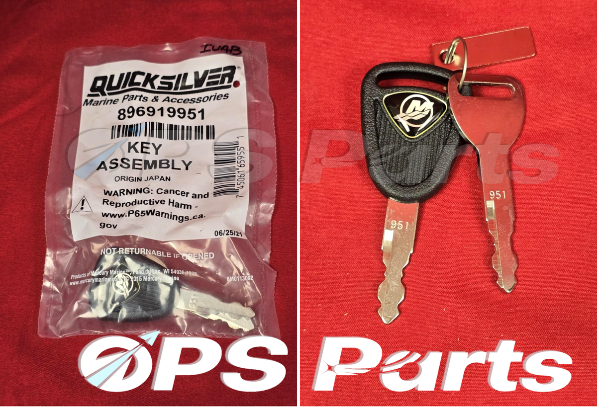New/OEM Mercury Base Number 893353 Key Switch Replacement #951