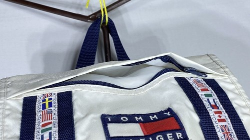 RARE Vintage Tommy Hilfiger International Backpack Racing USA Canada  - Picture 7 of 24