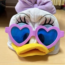 Tokyo Disney Resort limited edition Hat Cap Fluffy Daisy Duck Sunglasses