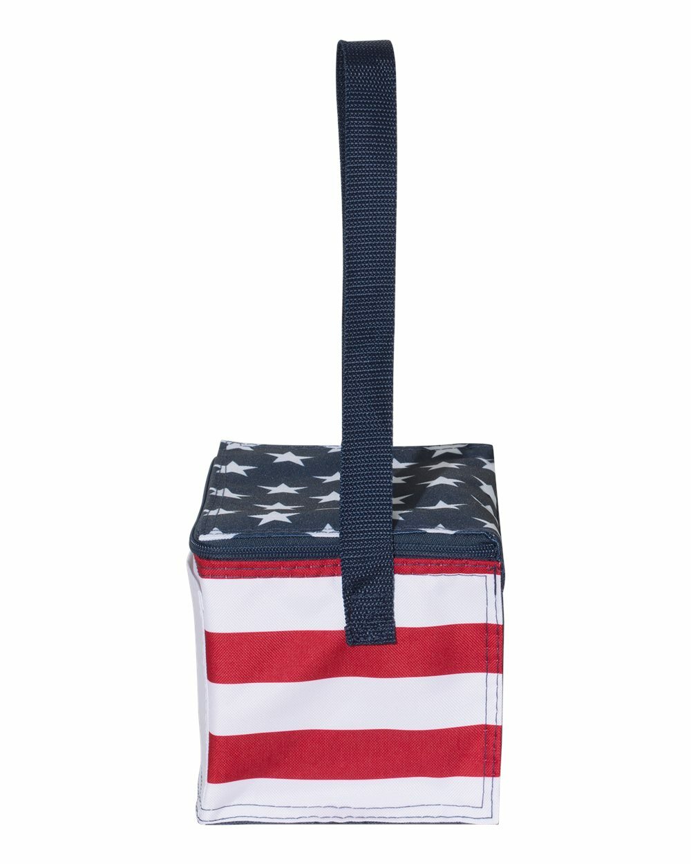 Americana Cooler Lunch Box Outdoor 6-Pack Beer Beach Bag Camping American Flag